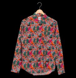 こうげきりょくががあがる！?　ボス パターン / Boss Pattern（ながそでシャツ）