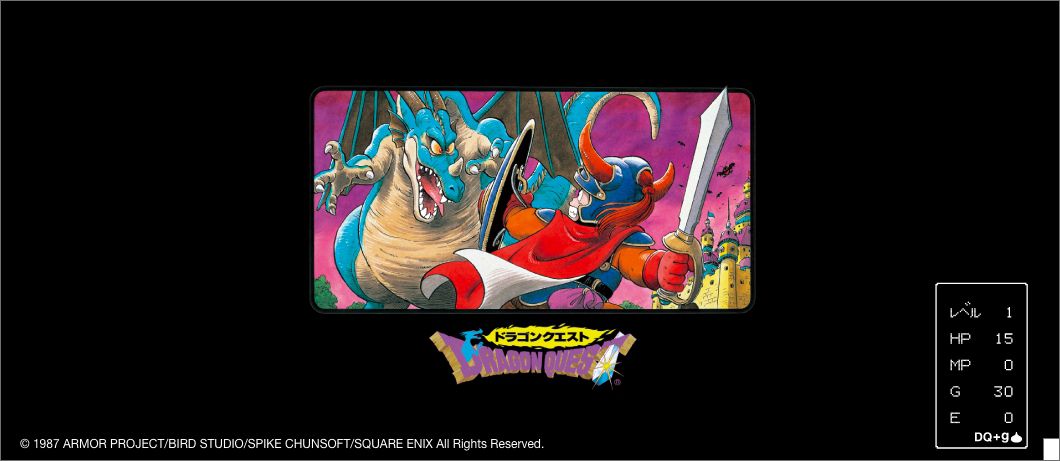 ドラゴンクエスト パッケージイラスト/ Package illustration of DRAGON QUEST（Tシャツ）